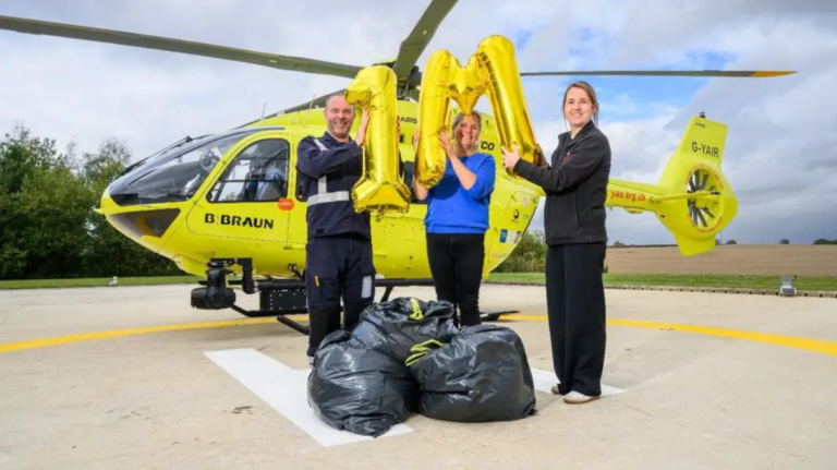 Yorkshire Air Ambulance raises £1m through clothing donations