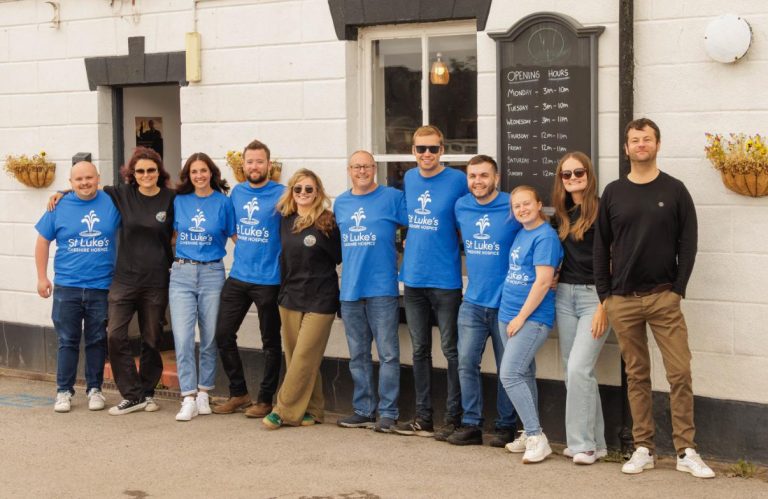 Taylor Wimpey donation supports St Luke’s Hospice Cheshire