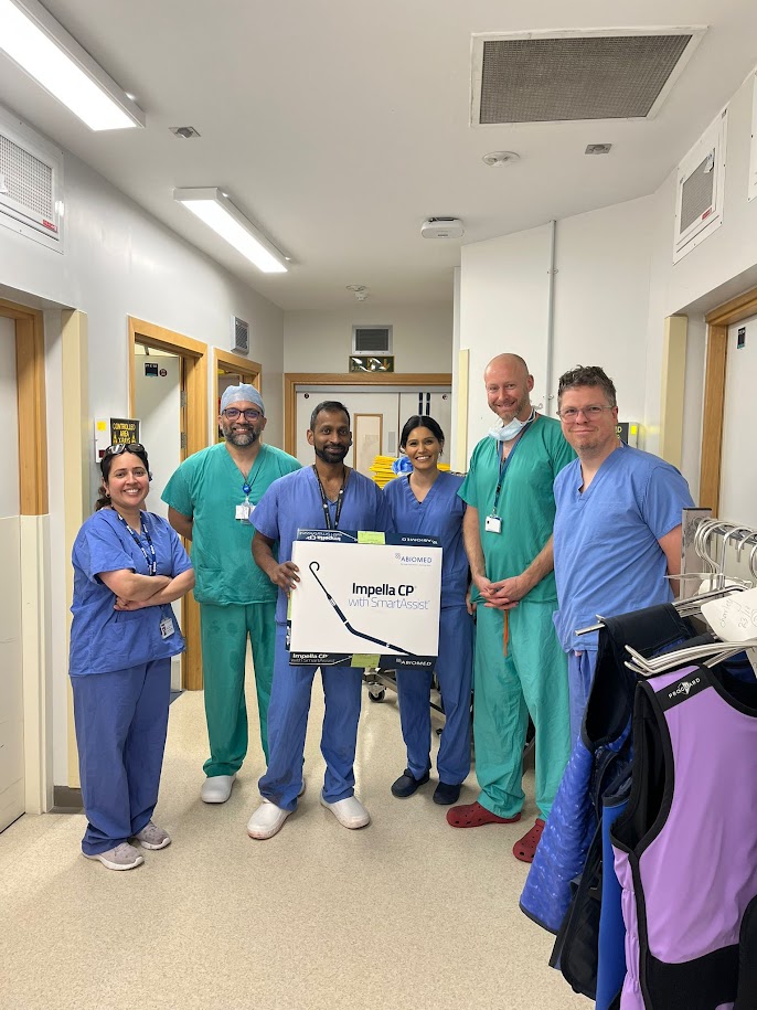 “My dad would not be here today”: world’s smallest heart pump saves life in South Yorkshire first