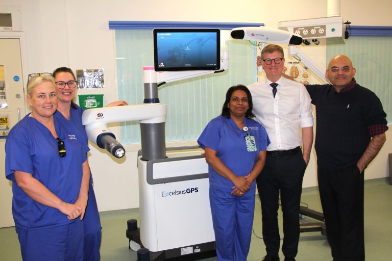 James Cook University Hospital unveils £1m robotic spine system to improve patient care
