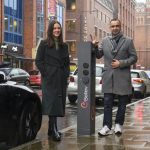 First on-street electric vehicle charge point plugs in