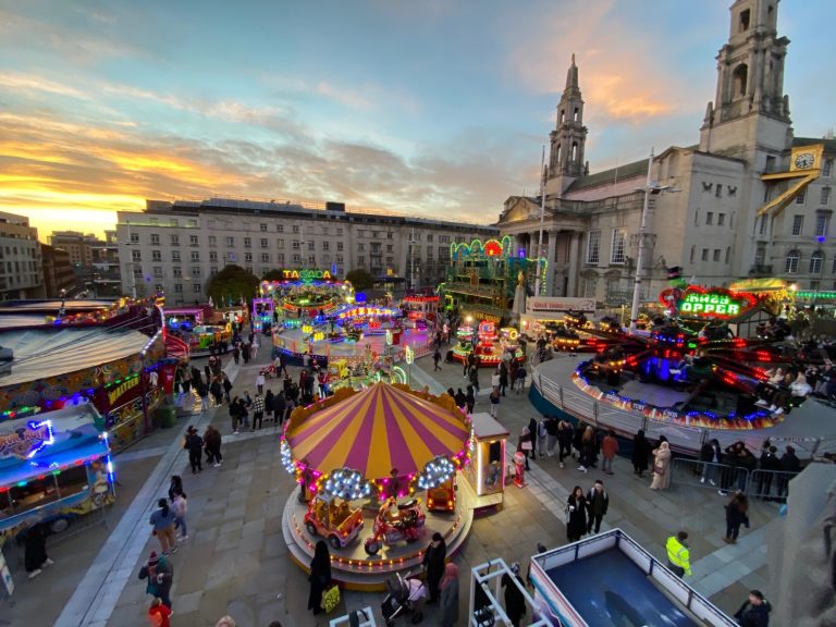 Leeds Valentine’s Fair brings half-term fun back to Leeds city centre this February