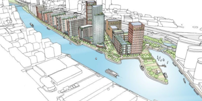 Pomona Island redevelopment