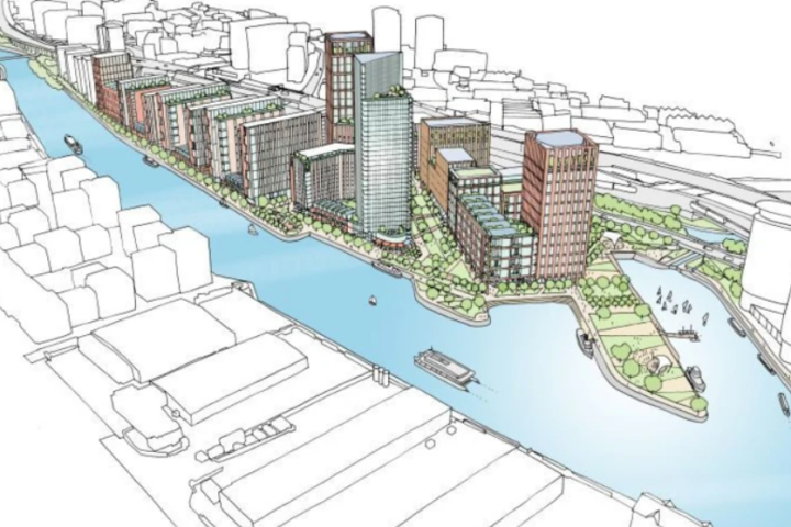 Pomona Island redevelopment